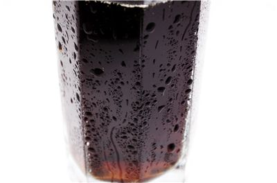 Picture Of Glass Of Coke With Drops