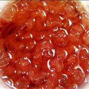 Picture Of Red Fruity Soft Drink