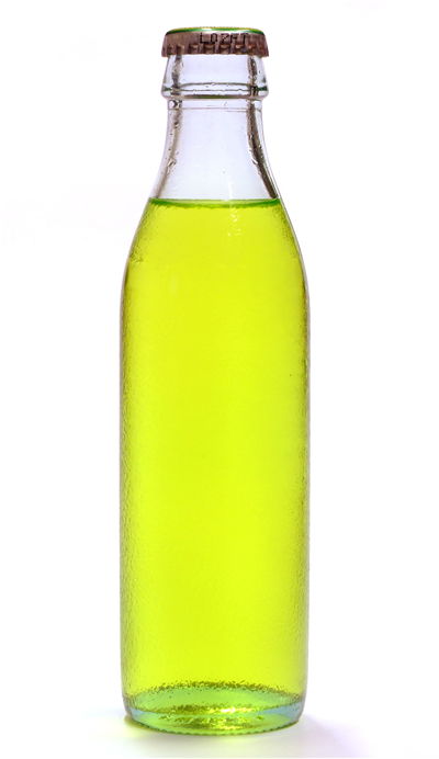 Picture Of Yellow Soda Bottle